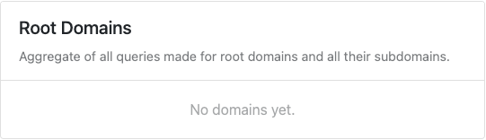 Root Domains